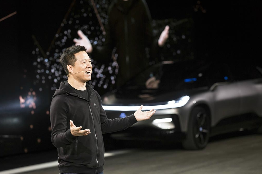 ����ĥһ����FF91�ٶȵ���CES���������һ�Ρ�������������